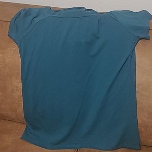 Dark forest green casual shirt